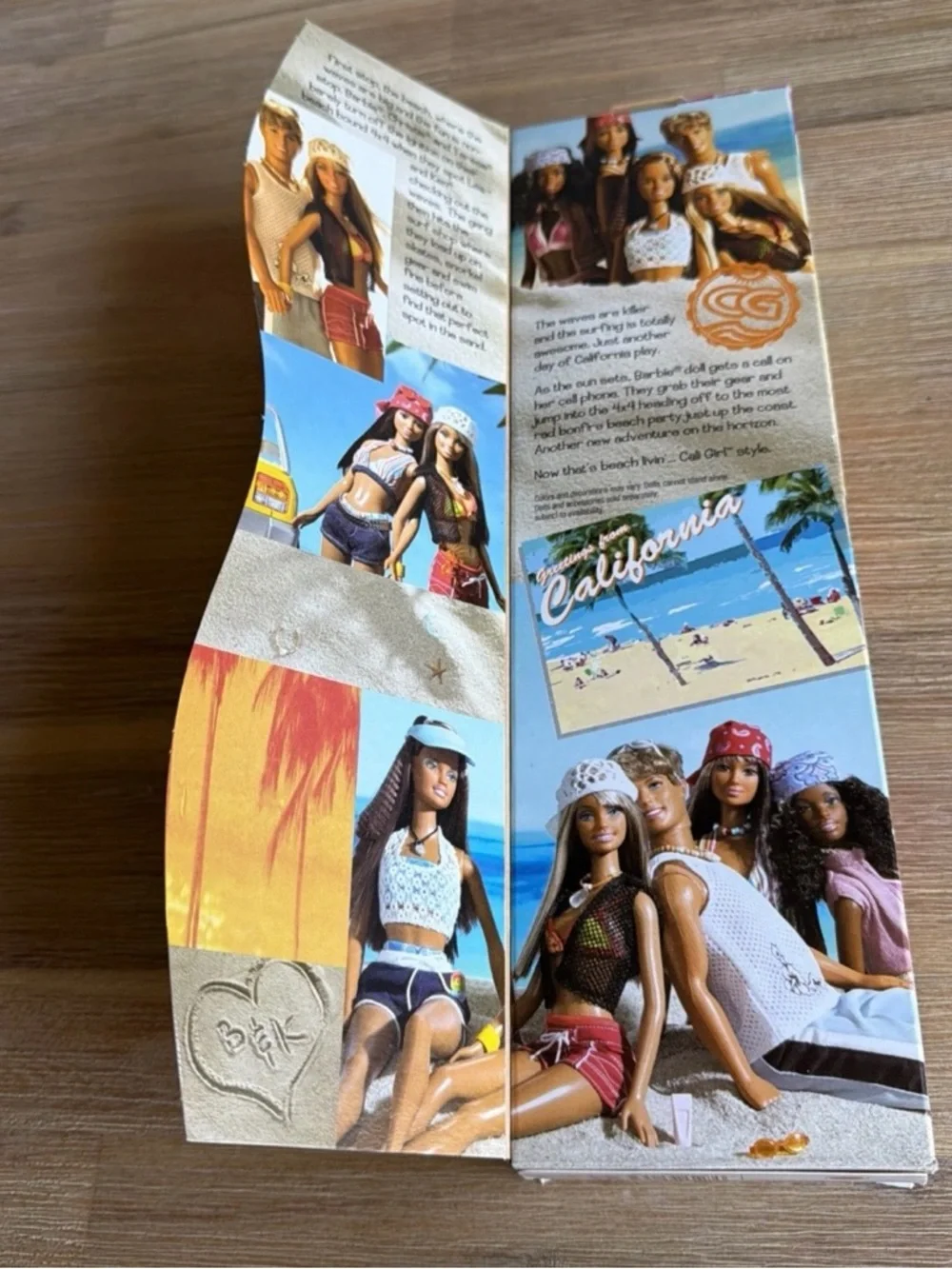 RARE Barbie Cali Girl Doll With Surf Story 2003 Mattel C6461 NRFB